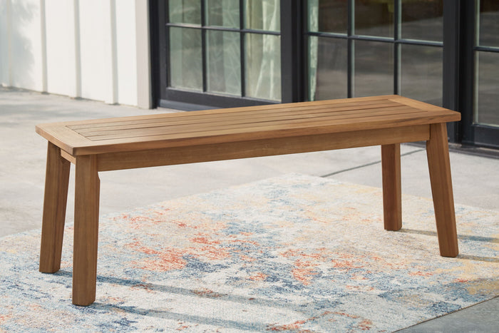 Janiyah - Bench - Light Brown image 4