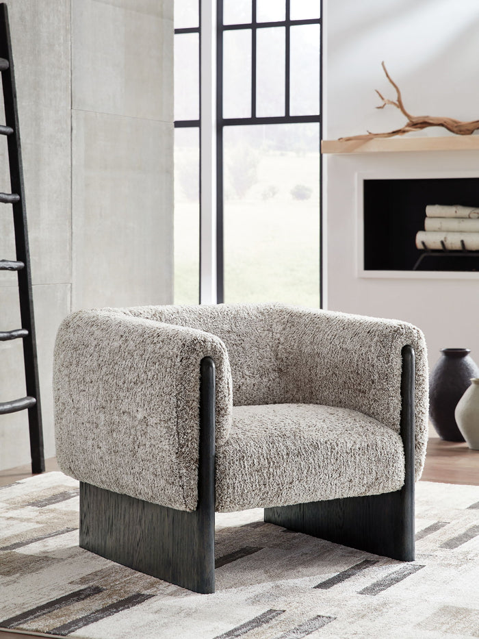 Olethea - Accent Chair - Oatmeal image 4