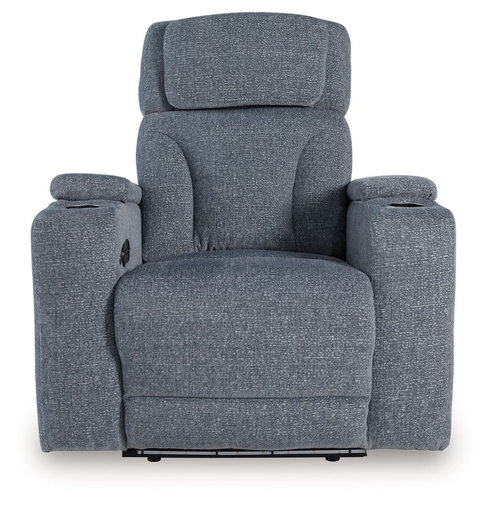 Studio Cave - Power Recliner - Steel image 3