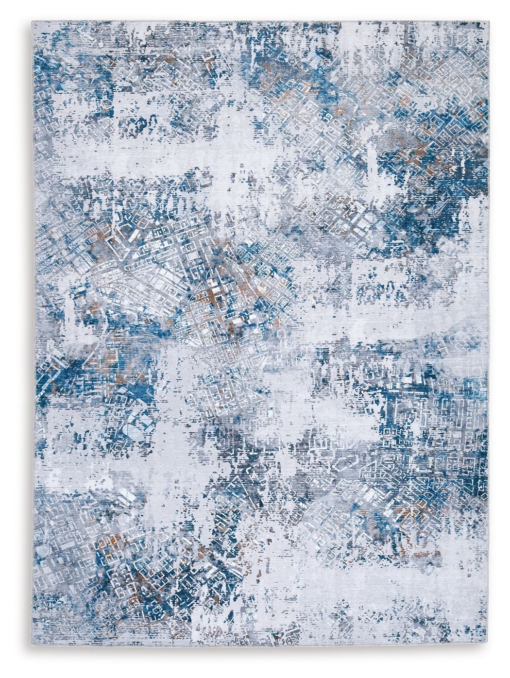 Blue / 5' x 7'