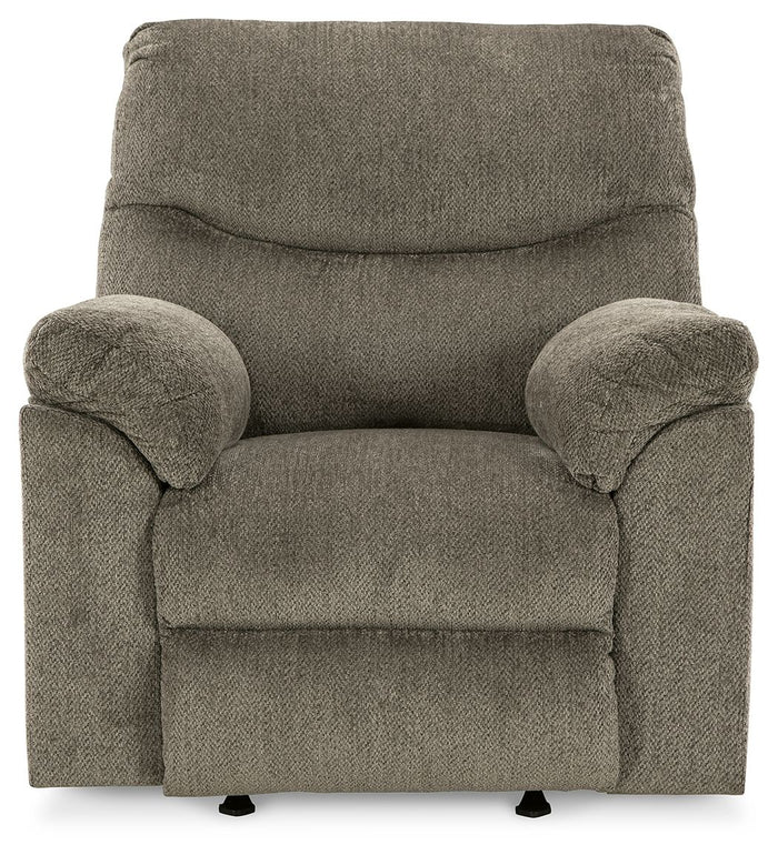 Alphons - Rocker Recliner - Fabric - Putty image 3