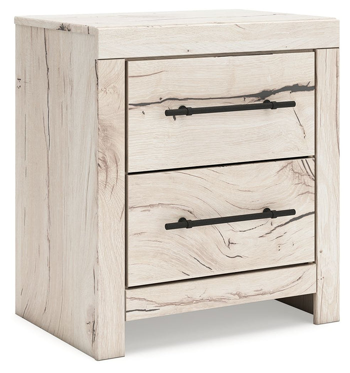 Lawroy - Two Drawer Night Stand - Light Natural image 2