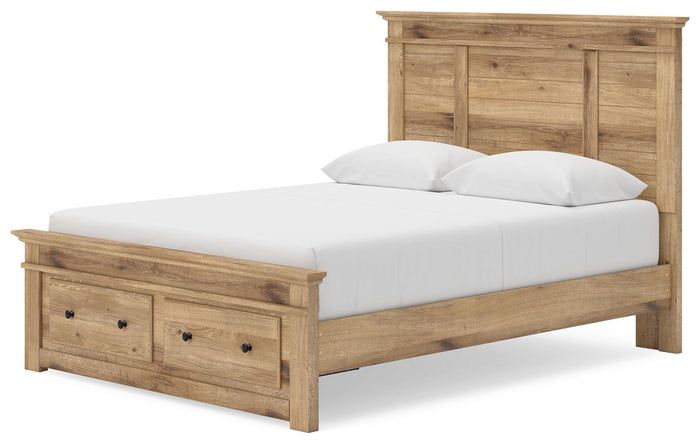 Makidern - Panel Storage Bed With Storage Footboard image 10