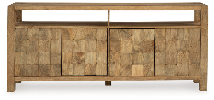 Hudwick - Accent Cabinet - Natural Brown image 3