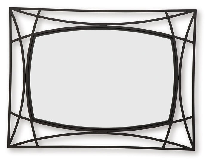 Freenville - Accent Mirror - Black image 2