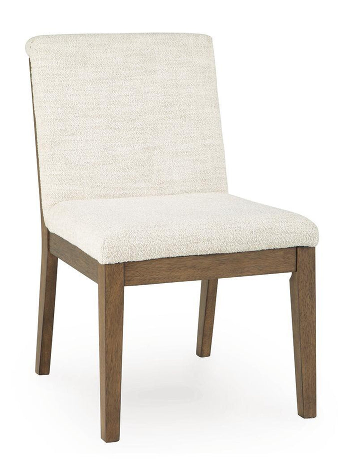 Marxmore - Dining Upholstered Side Chair (Set of 2) - Beige / Brown image 4