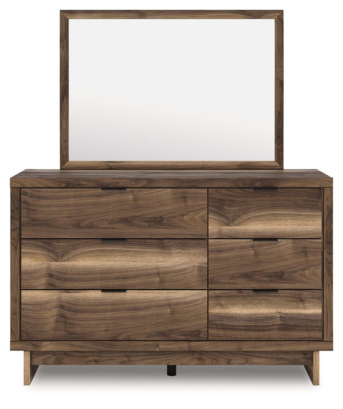 Chirason - Dresser And Mirror - Brown image 4