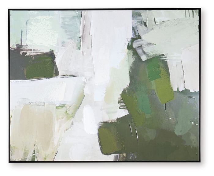 Vinick - Wall Art - Green / Gray / White image 1