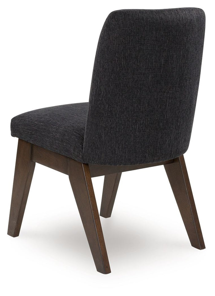 Dilenno - Dining Upholstered Side Chair (Set of 2) - Dark Brown image 3