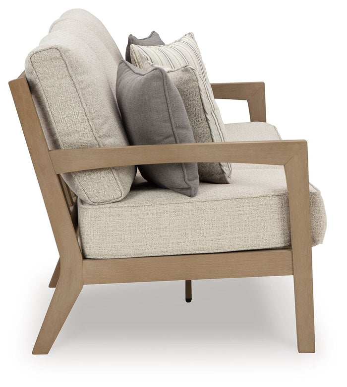 Hallow Creek - Sofa With Cushion - Driftwood image 3