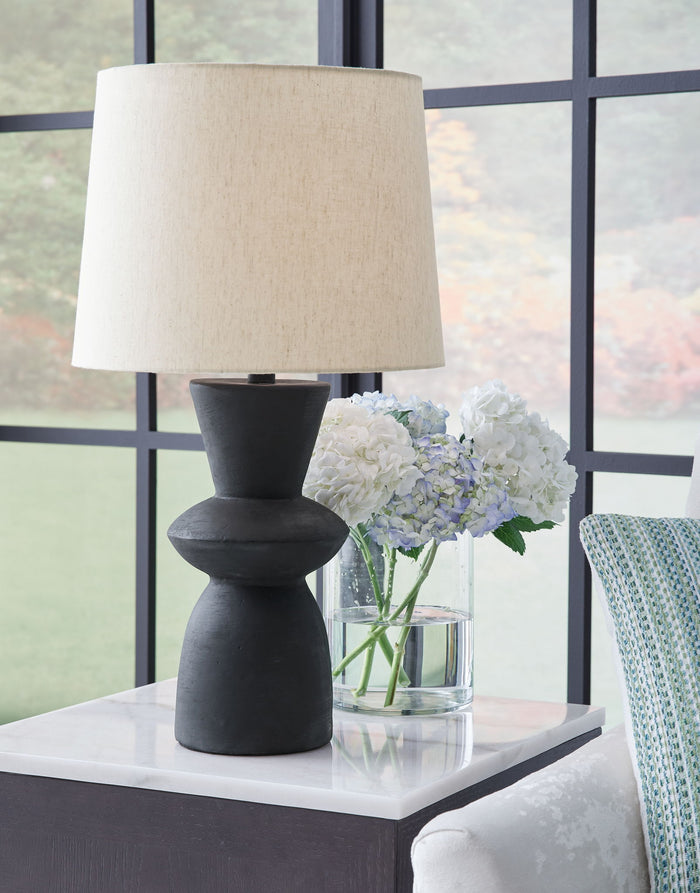 Scarbot - Paper Table Lamp (Set of 2) - Distressed Black image 4
