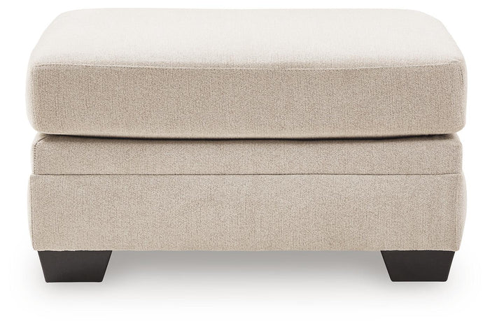 Mandi Point - Oversized Accent Ottoman - Marble image 3