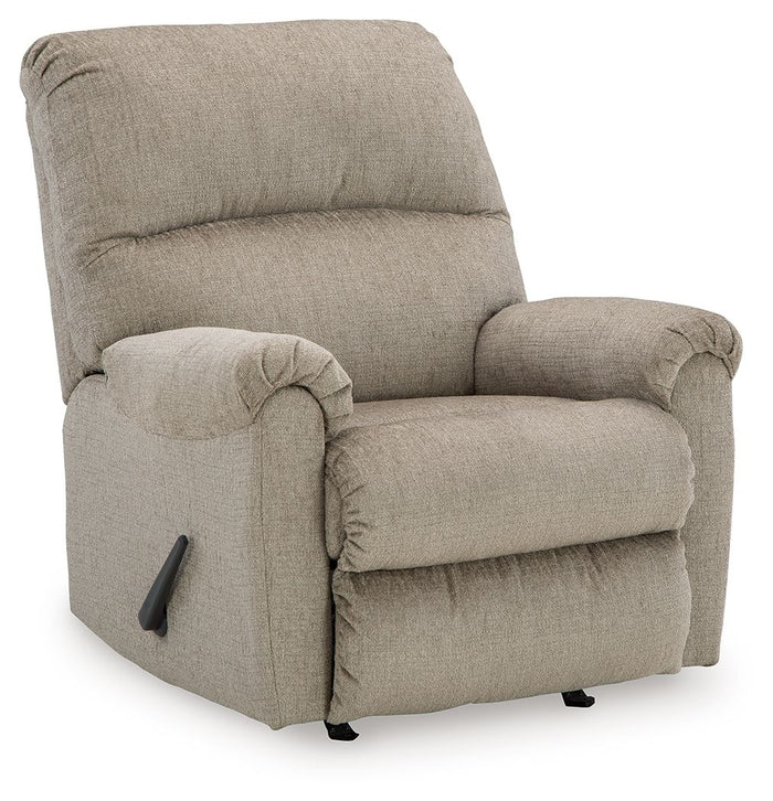 Stonemeade - Rocker Recliner - Fabric - Taupe image 1