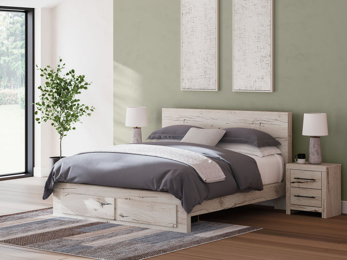 Lawroy - Panel Bed With Storage image 1