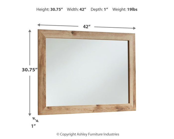Hyanna - Bedroom Mirror - Tan Brown image 4