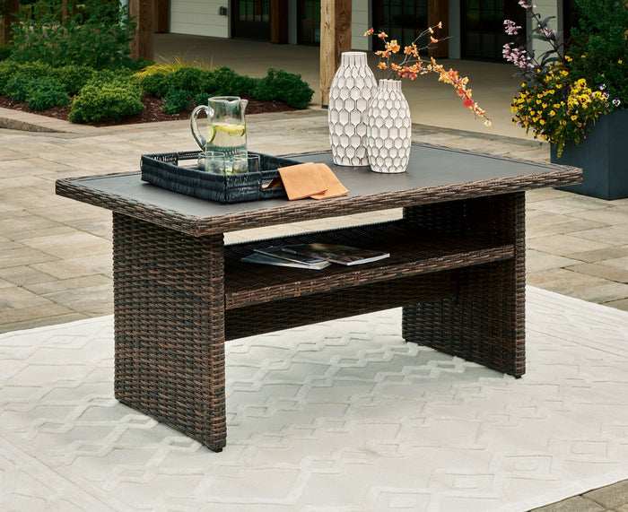 Brook Ranch - Rect Multi-use Table - Brown image 3