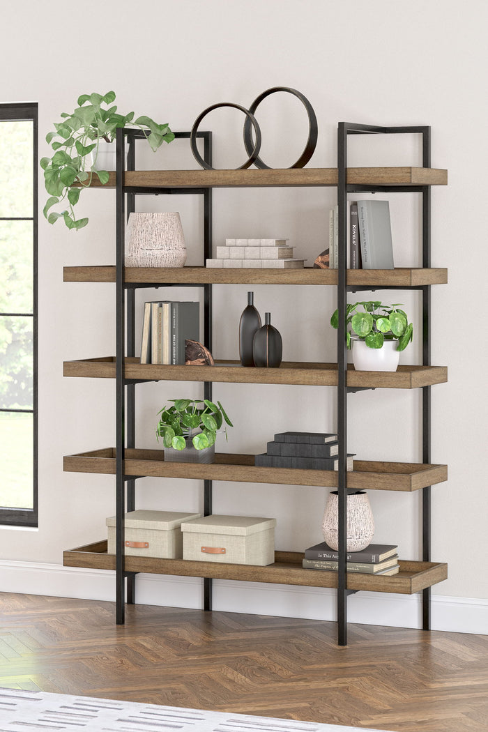 Montia - Bookcase - Light Brown image 2