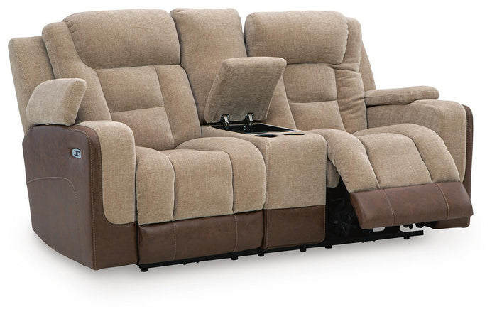 Mixed Motion - Power Reclining Loveseat With Console / Adjustable Headrest image 6