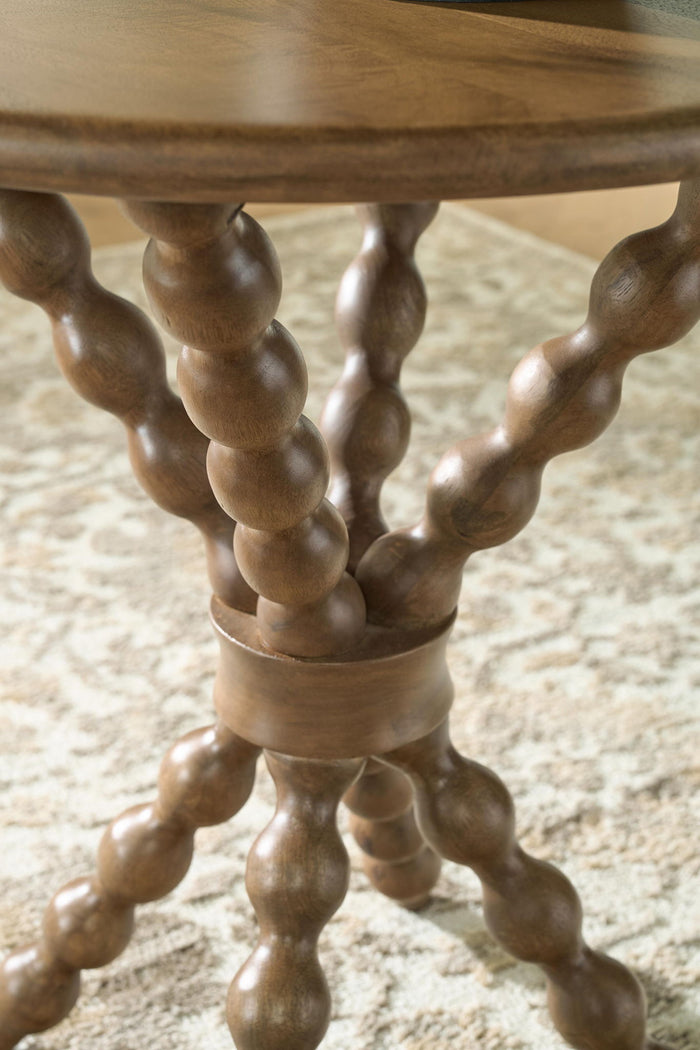 Jadner - Accent Table - Light Brown image 3