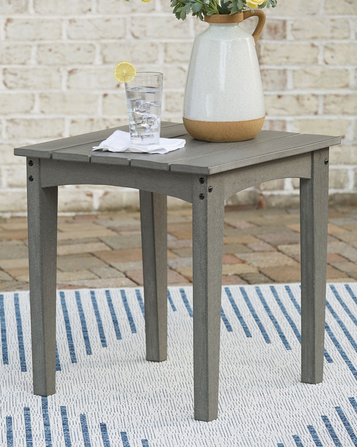 Visola - Square End Table - Gray image 3
