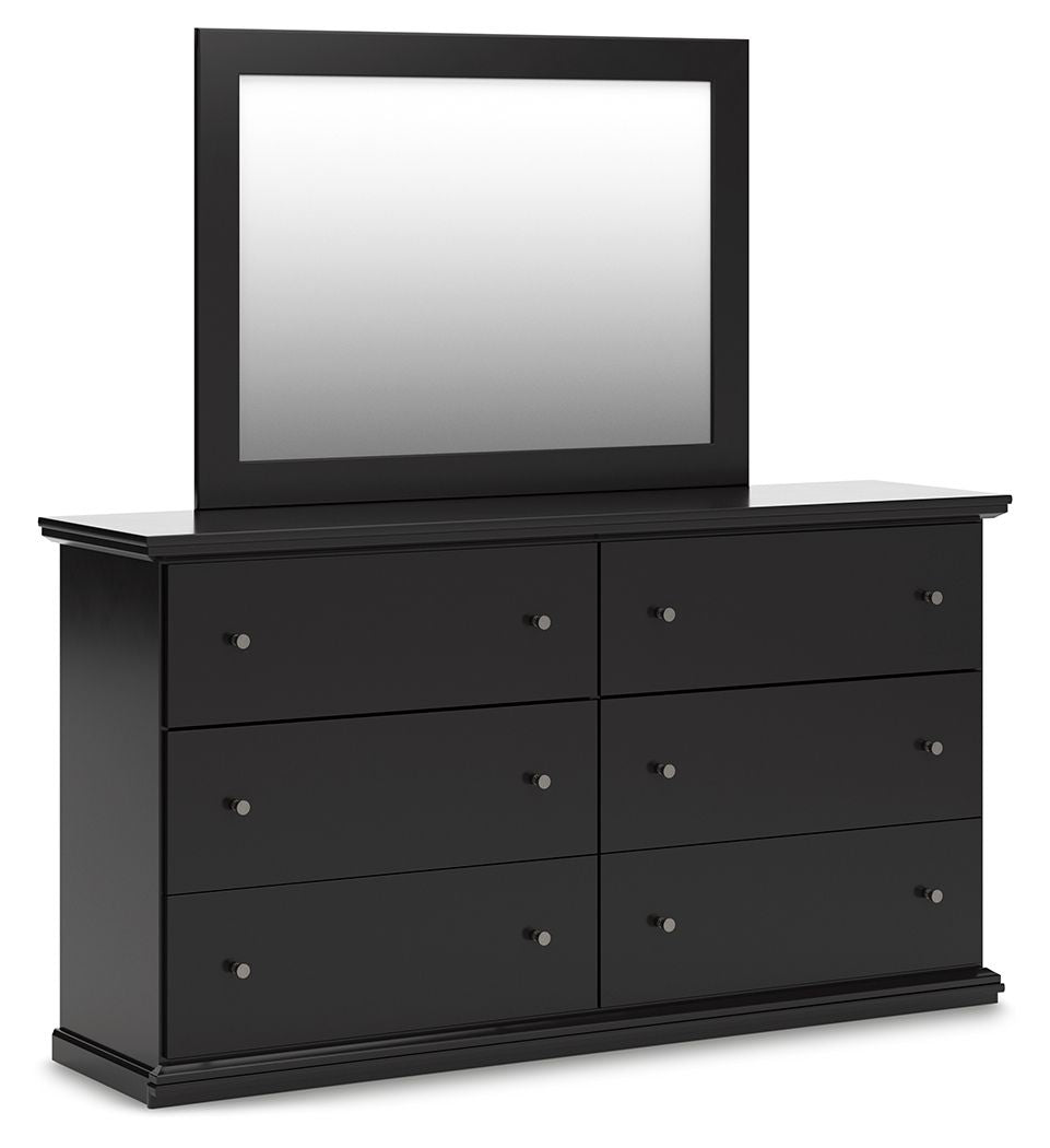 Black / Dresser & Mirror