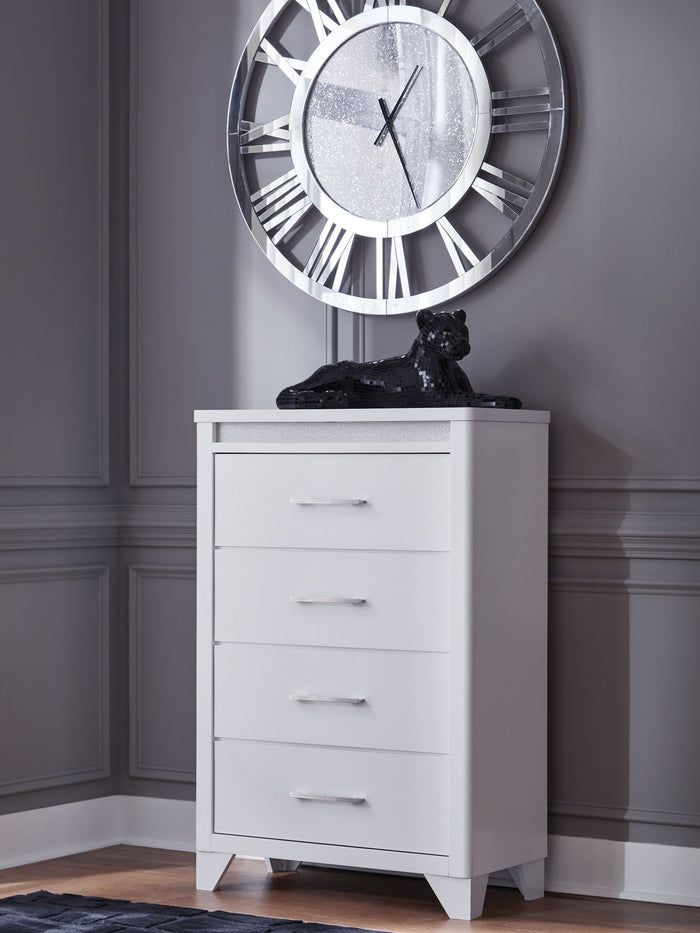 Jarlee - Four Drawer Chest - White image 3