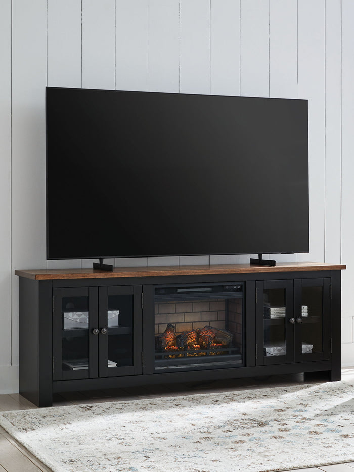 Wildenauer - 76" TV Stand With Electric Fireplace image 5
