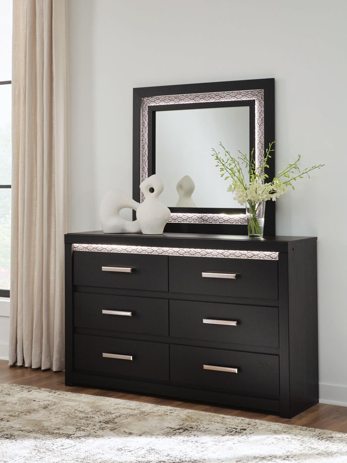 Shoralli - Six Drawer Dresser image 6