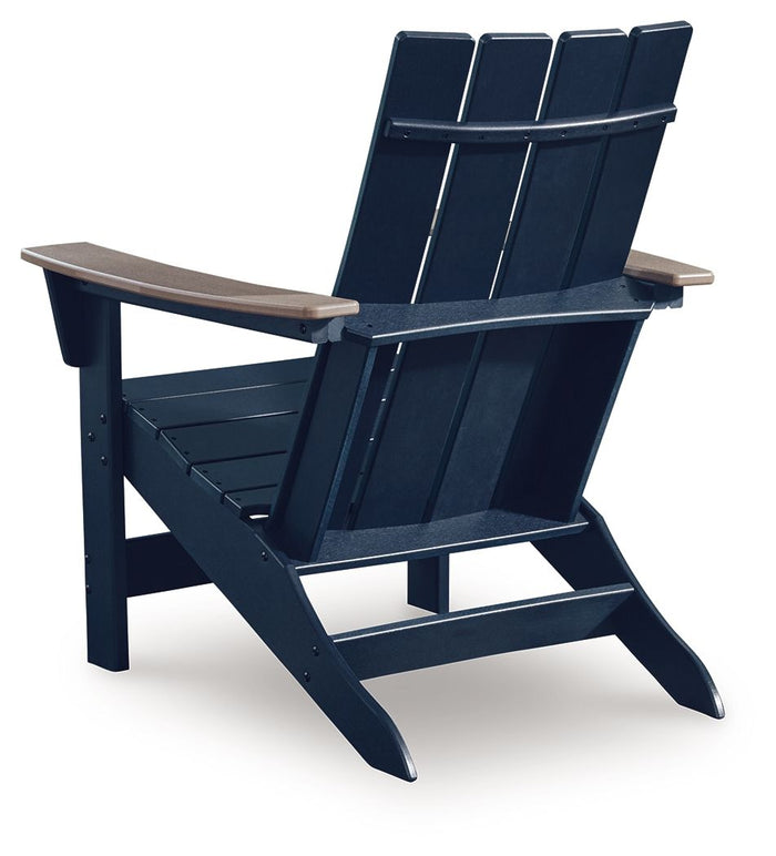 East Beach - Adirondack Chair - Black / Beige image 3