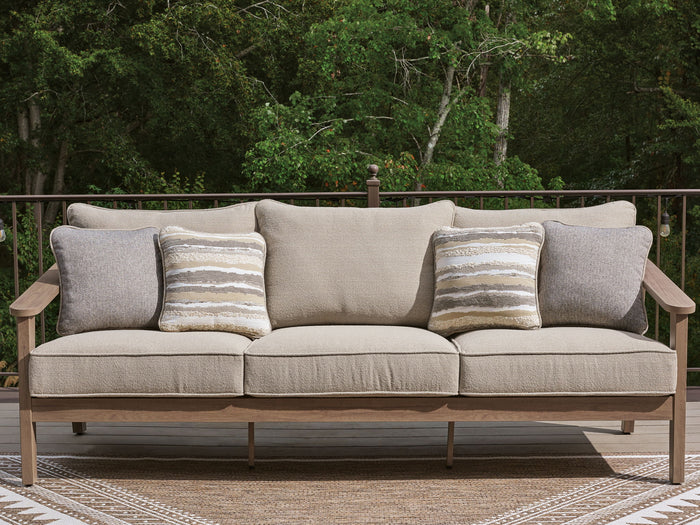 Harmony Headlands - Sofa With Cushion - Natural / Gray image 3