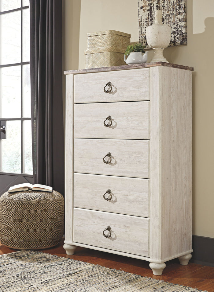 Willowton - Panel Bedroom Set image 2