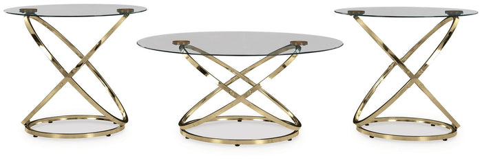 Crimonti - Occasional Table Set (Set of 3) - Champagne image 4