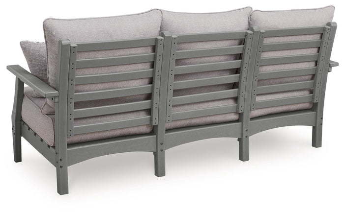 Cove Beach - Sofa With Cushion - Gray image 3