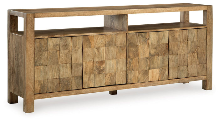 Hudwick - Accent Cabinet - Natural Brown image 1