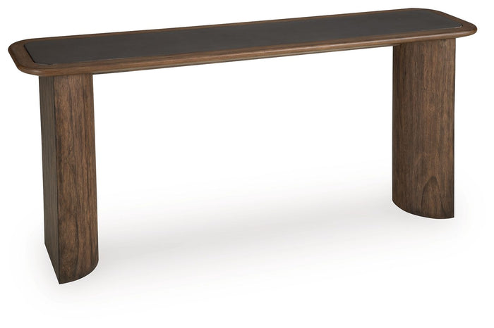 Dontayne - Sofa Table - Warm Brown image 3