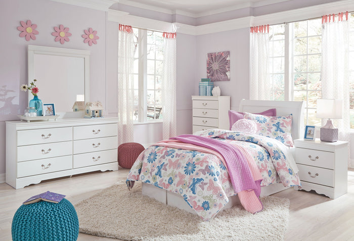 Anarasia - Sleigh Headboard With Bolt On Bed Frame image 2