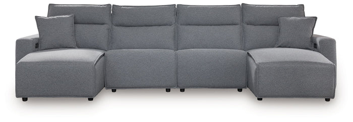 Modmax II - 4 Piece Reclining Sectional image 1