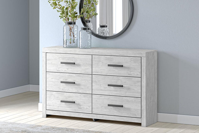 Cayboni - Six Drawer Dresser - Whitewash image 4