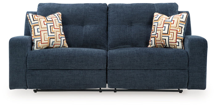 Danum - 2 Seat Reclining Sofa - Fabric - Ink image 4
