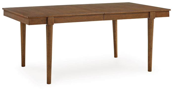 Lyncott - Rectangular Dining Room Extension Table - Brown image 3