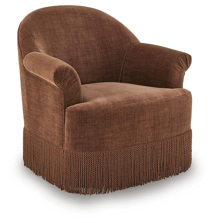 Jeanwell - Swivel Accent Chair - Clay image 1