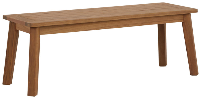Janiyah - Bench - Light Brown image 1