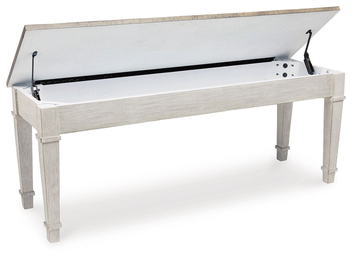 Skempton - Storage Bench - White image 3