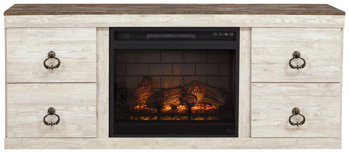 Willowton - Entertainment Center With Fireplace Option image 7