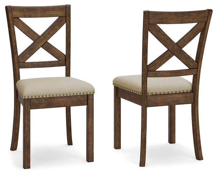 Moriville - Dining UPH Side Chair (Set of 2) - Beige image 1