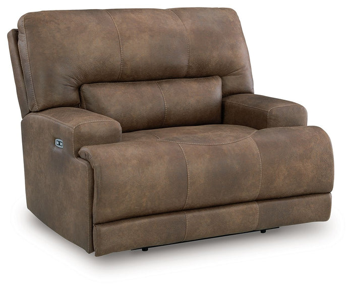 Beckley Place - Power Recliner With Adjustable Headrest - Earth image 1