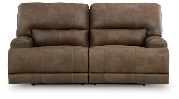 Beckley Place - 2 Seat Power Reclining Sofa With Adjustable Headrest - Earth image 4