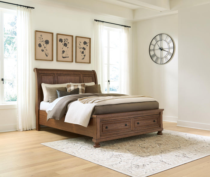 Zackaryn - Sleigh Storage Bed image 3