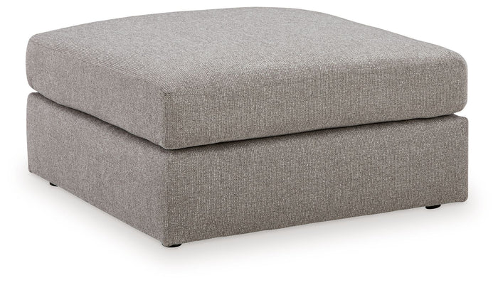 Lindon - Oversized Accent Ottoman - Smoke image 1