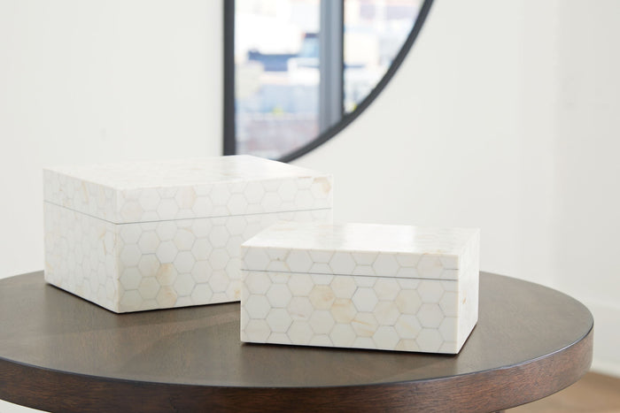 Aldenburg - Box Set (Set of 2) - Cream image 3